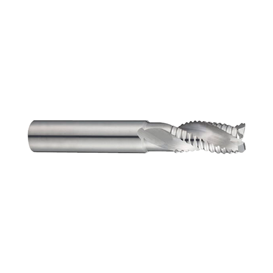 ALU-POWER 3 Flute 30°Helix Roughing End Mill With Neck (E5E39)