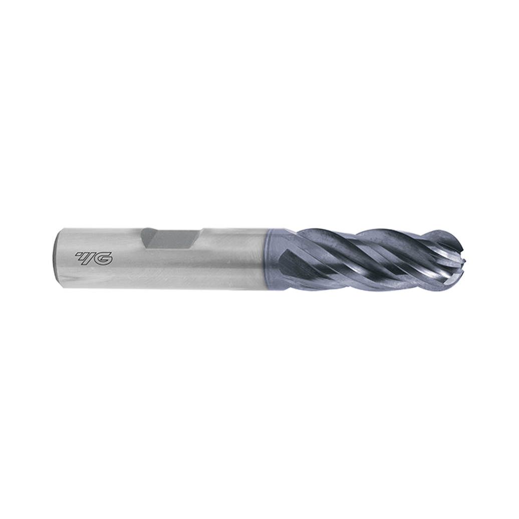 4 Flute (Ball Nose) HPC Multi-Material End Mills