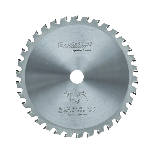 182mm TCT Dry Cut Blade