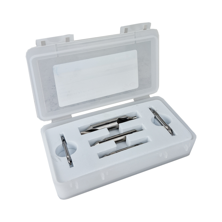 (D1311) HSS(M2) Center Drill Form A 5 Piece Set