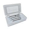K-2 Carbide 2 Flute 45° Helix Short (E5C70) 4 Piece Set