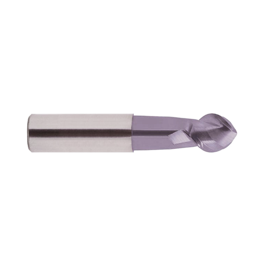 ALU-POWER 2 Flute 50°Helix Ball End Mill (EG910)