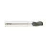 D-POWER 3 Flute 30°Helix Short Ball End mill With Neck (EI881)