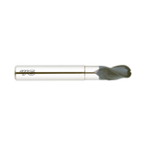 D-POWER 3 Flute 30°Helix Short Ball End mill With Neck (EI881)