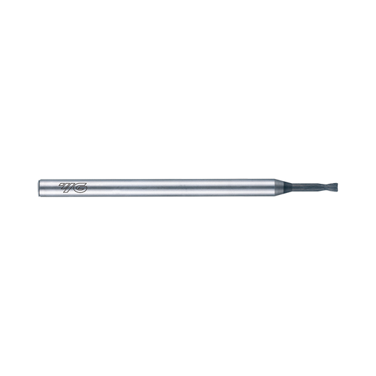 D-POWER 2 Flute 30°Helix Miniature Corner Radius End mill With Neck (EI996)