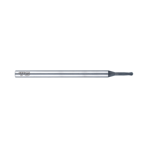 D-POWER 2 Flute 30°Helix Miniature Ball End mill With Neck (EI997)