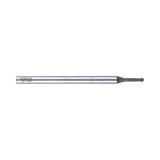 D-POWER 2 Flute 30°Helix Miniature Ball End mill With Neck (EI997)