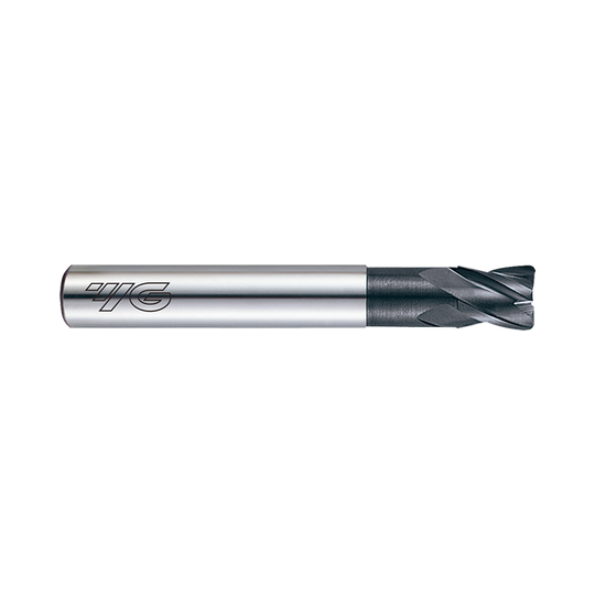 D-POWER 4 Flute 30°Helix Corner Radius End mill With Neck (EIB88)
