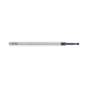 D-POWER 2 Flute 30°Helix Miniature Ball End Mill With Neck (EIB93)