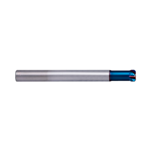 CARBIDE, 4 Flute Stub Length Corner Radius High Feed (G859)