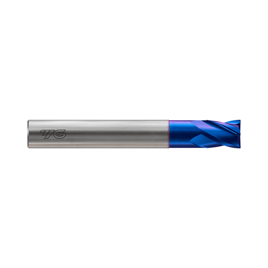 X5070 4 Flute 30°Helix Stub Corner Radius End Mill (G8A37)