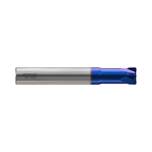 HIGH FEED 4 Flute 0°Helix Stub Corner Radius Mill (G8B59)