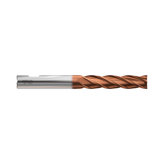 TANK-POWER 4 Flute 30°Helix Long End Mill (GAA31)