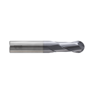 X-POWER 2 Flute 30°Helix Short Ball End Mill (GM876)