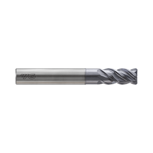 TitaNox-Power 4 Flute Multiple Helix Double Core Corner Radius End Mill (GMG40)