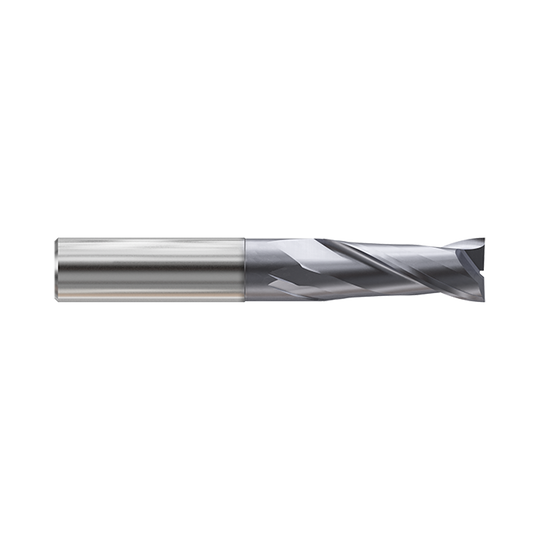 ONLY ONE PM60 2 Flute 30°Helix Short End Mill (GYG72)