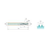 THREAD MILL with Chamfer TiAlN (L4273)
