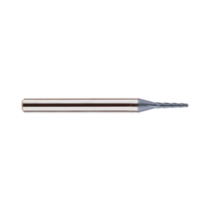 4G MILL 4 Flute 30°Helix Taper Neck Corner Radius End Mill (SEME65)
