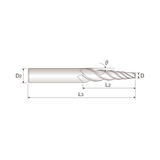 4G MILL 4 Flute 30°Helix Taper End Mill (SEME81)