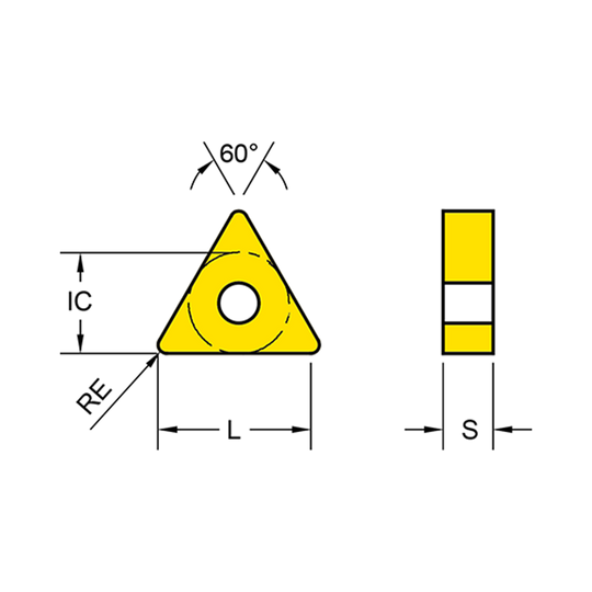 TNMG-MR Stainless Steel Roughing Turning Insert (60° Negative)