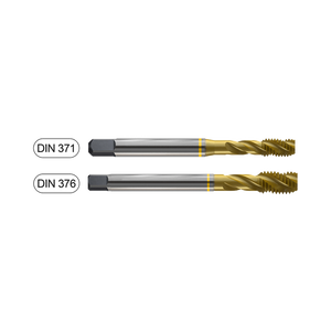 DIN371/DIN376 SYNCHRO Spiral Flute TiN (TTS31)