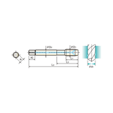 DIN371/DIN376 SYNCHRO Cold Forming TiN (TTS45-RCP)