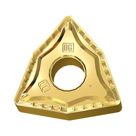 WNMG-UG Medium Machining (Stable) Turning Insert (80° Trigonal Negative)