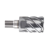 i-SMART 6 Flute 45°Helix Corner Radius Modular End Mill (XSEME68)