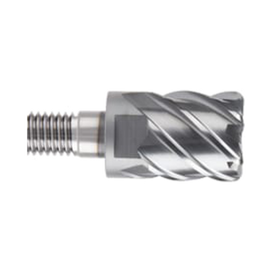 i-SMART 6 Flute 45°Helix Corner Radius Modular End Mill (XSEME68)