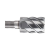 i-SMART 6 Flute 30°Helix Square Modular End Mill (XSEME75)