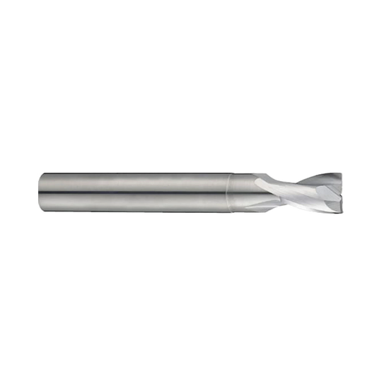 (E5930) Alu-Power Carbide 2Flute Corner Radius End Mill, Plain Shank