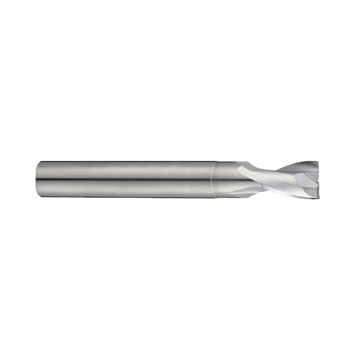 (E5930) Alu-Power Carbide 2Flute Corner Radius End Mill, Plain Shank