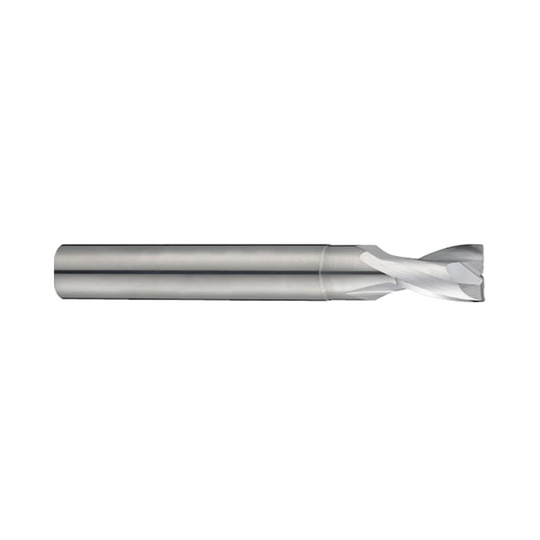 (E5930) Alu-Power Carbide 2Flute Corner Radius End Mill, Plain Shank