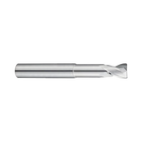 (E5909) Alu-Power Carbide 2Flute Corner Radius End Mill, Plain Shank