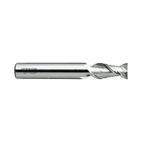 (E5522) Alu-Power Carbide 2Flute End Mill, Long Length, Plain Shank