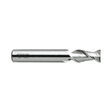 (E5522) Alu-Power Carbide 2Flute End Mill, Long Length, Plain Shank