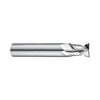 (E5E48) Alu-Power Carbide 2Flute End Mill, Short Length, Plain Shank