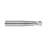 (E5910) Alu-Power Carbide 2Flute Ball Nose End Mill, Plain Shank