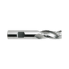 (E5742) Alu-Power Carbide 3Flute Roughing End Mill, Long Length, Plain Shank