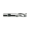 (E5742) Alu-Power Carbide 3Flute Roughing End Mill, Long Length, Plain Shank