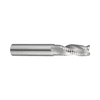 (E5E39) Alu-Power Carbide 3Flute Roughing End Mill, Regular Length, Flat Shank