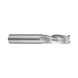 (E5E39) Alu-Power Carbide 3Flute Roughing End Mill, Regular Length, Flat Shank