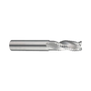 (E5E39) Alu-Power Carbide 3Flute Roughing End Mill, Regular Length, Flat Shank