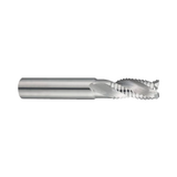 (E5E39) Alu-Power Carbide 3Flute Roughing End Mill, Regular Length, Flat Shank