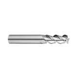 (E5E49) Alu-Power Carbide 3Flute End Mill, Long Length, Plain Shank