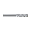(E5H24) Alu-Power HPC Carbide, 3Flute Corner Radius End Mill Regular/Long Length, Plain Shank