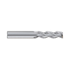 (E5H22) Alu-Power HPC Carbide, 3Flute End Mill Regular/Long Length, Plain Shank
