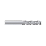 (E5H22) Alu-Power HPC Carbide, 3Flute End Mill Regular/Long Length, Plain Shank