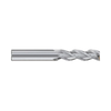 (E5H22) Alu-Power HPC Carbide, 3Flute End Mill Regular/Long Length, Plain Shank