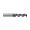 (JAH22) Alu-Power HPC Carbide, 3Flute End Mill Regular/Long Length, Plain Shank (Diamond Coated)